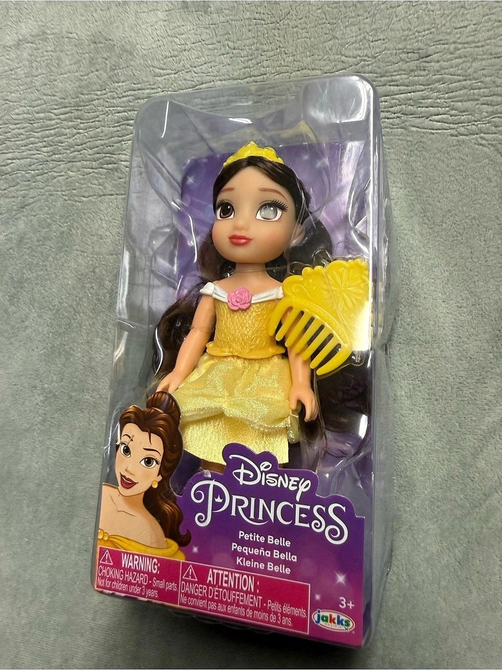 Disney Princess Petite Belle 6” Doll Jakks Pacific 2022 NIB